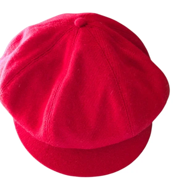 NWT BURBERRY Red & White Paperboy hat MEDIUM Burberry Women main image 3